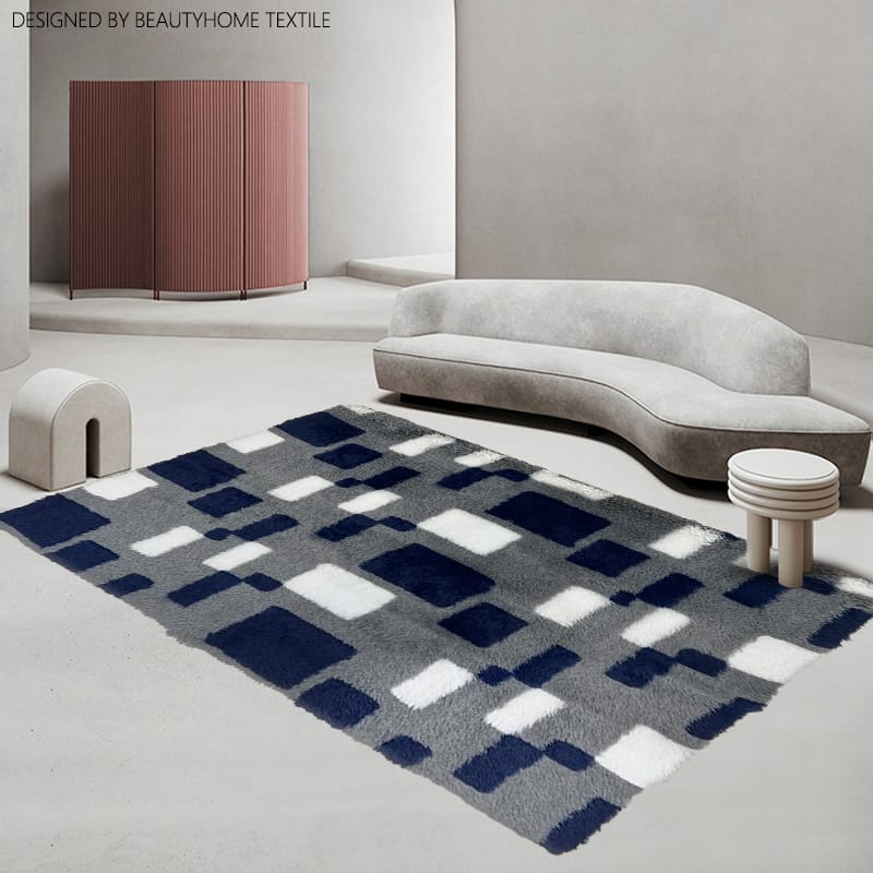 【Promotion sale】Soft Pattern Multicolor Floor Mat Fluffy Bedroom Carpet Coffee Table Sofa Mat Hallway Floor Rugs Doormats