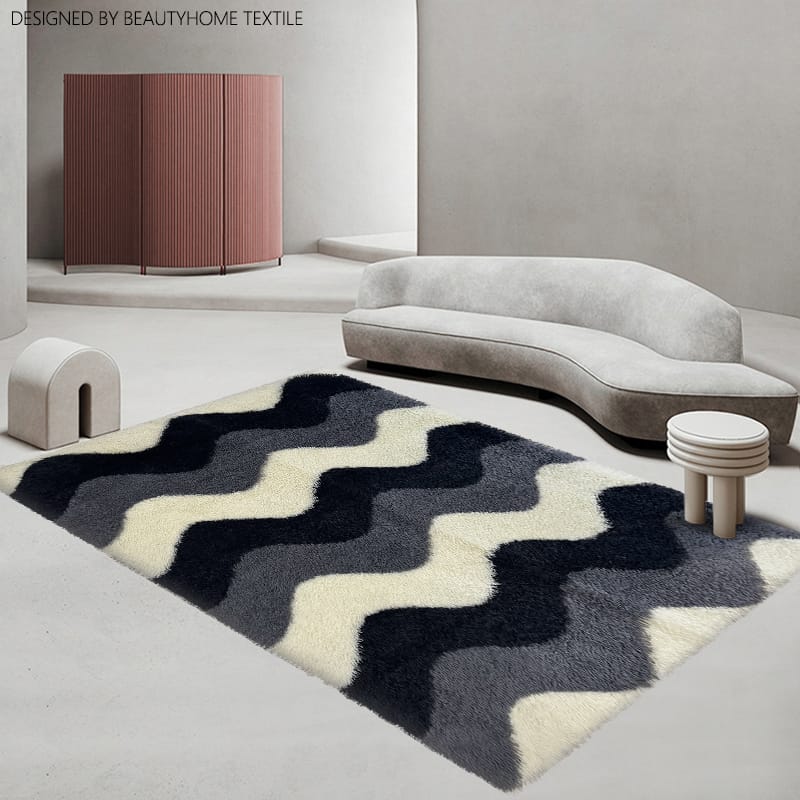 【Promotion sale】Soft Pattern Multicolor Floor Mat Fluffy Bedroom Carpet Coffee Table Sofa Mat Hallway Floor Rugs Doormats