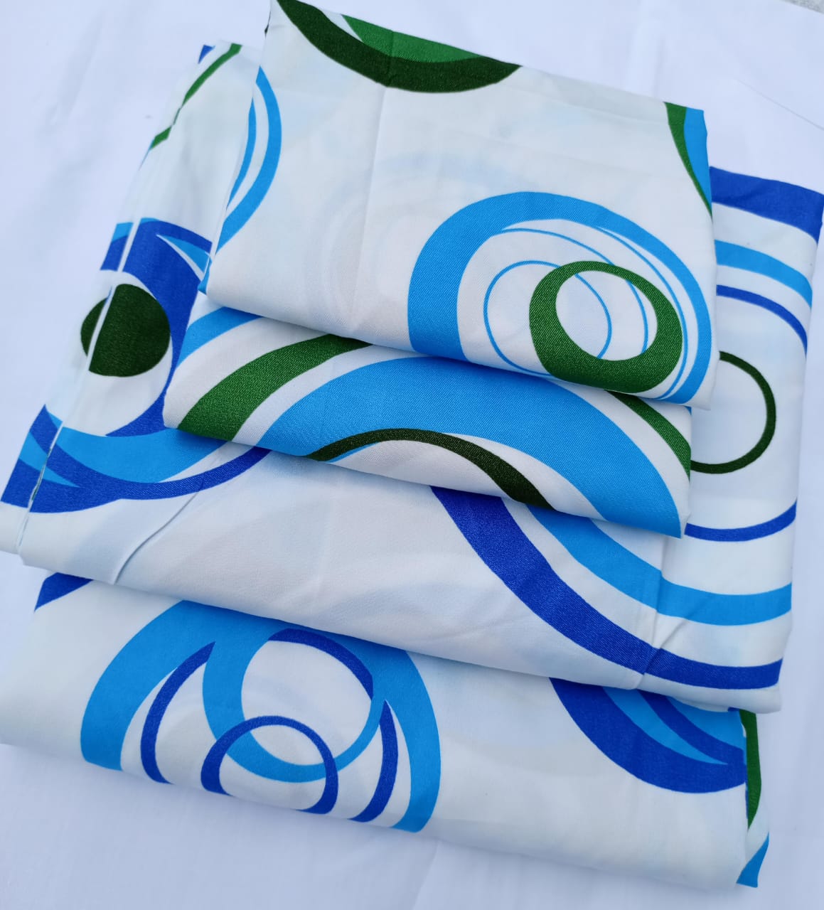 【 Promotion】5x6 Bedsheet Set 4 Pcs (2 Bedsheets & 2 Pillowcases)