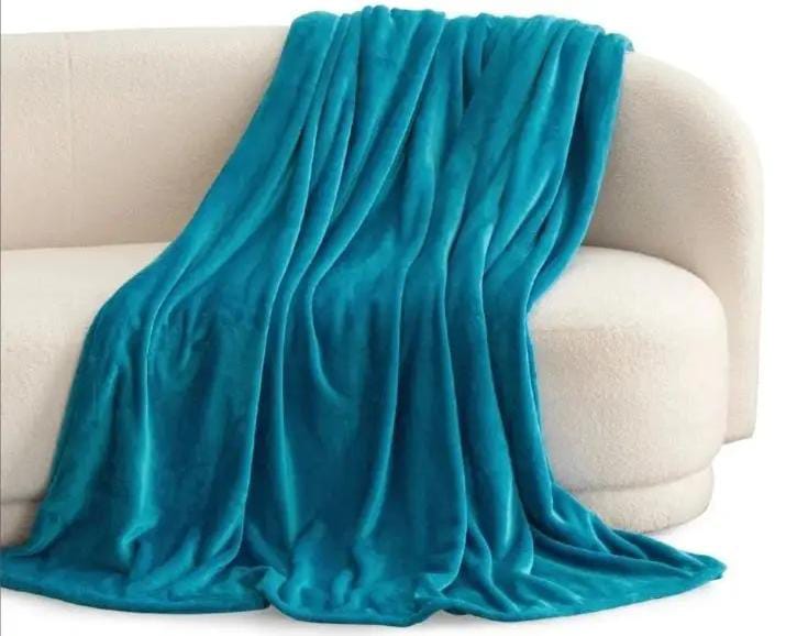 Soft Fleece Blanket Lightweight Plush Cozy Blankets for Bed, Sofa, Couch, Travel, Camping