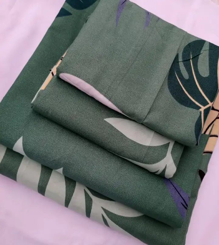 【 Promotion】5x6 Bedsheet Set 4 Pcs (2 Bedsheets & 2 Pillowcases)