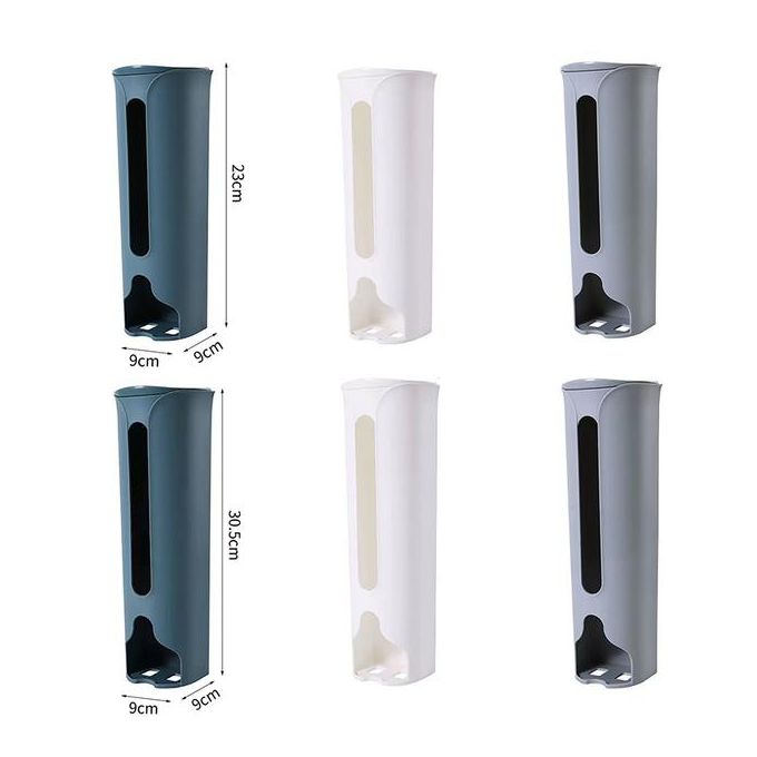 Wall-Mounted Underwear Storage Box Closet Underwear Panties Socks Organizer Self Adhesive Home Garbage Bag Dispenser Storage Box