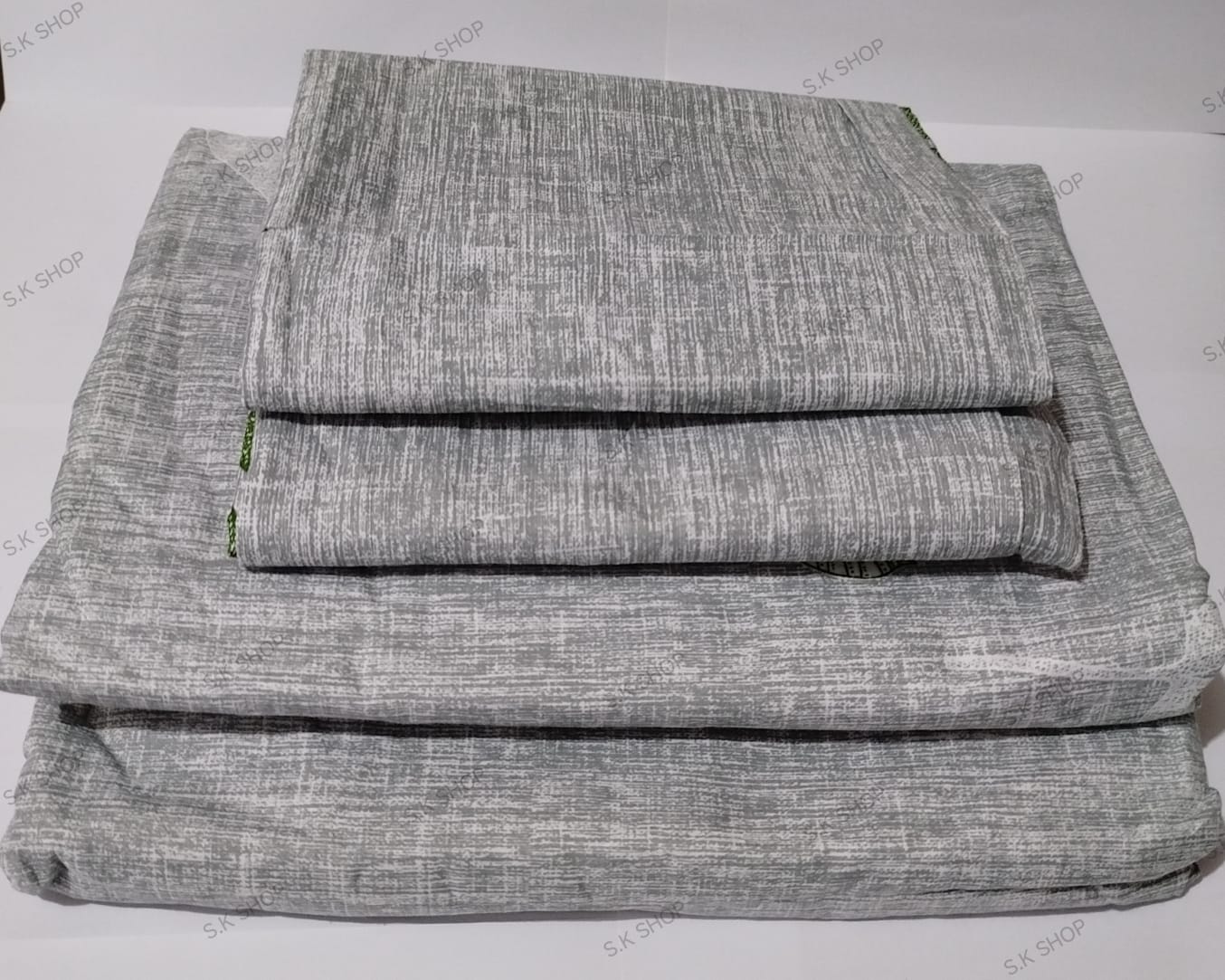 【 Promotion】5x6 Bedsheet Set 4 Pcs (2 Bedsheets & 2 Pillowcases)
