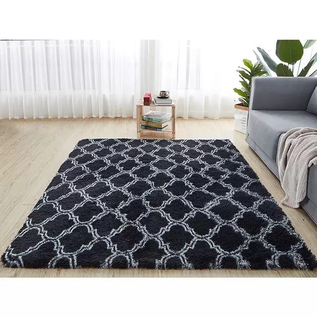 Pattern fluffy carpet 5 by 8  (160*200cm) For Living Room Plush Rugs Children Bed Room Fluffy Floor Carpets Home Decor Rugs Velvet Mat