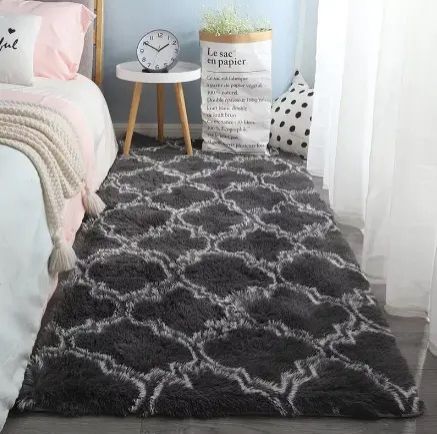 Bedside 4 By 6 Fluffy carpets Ant-slip