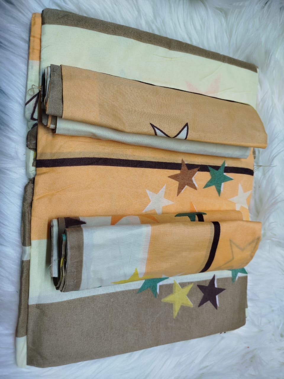 【 Promotion】5x6 Bedsheet Set 4 Pcs (2 Bedsheets & 2 Pillowcases)
