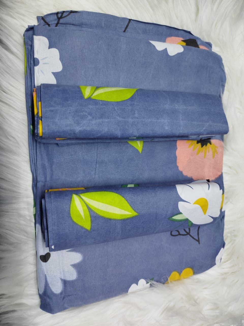 【 Promotion】5x6 Bedsheet Set 4 Pcs (2 Bedsheets & 2 Pillowcases)