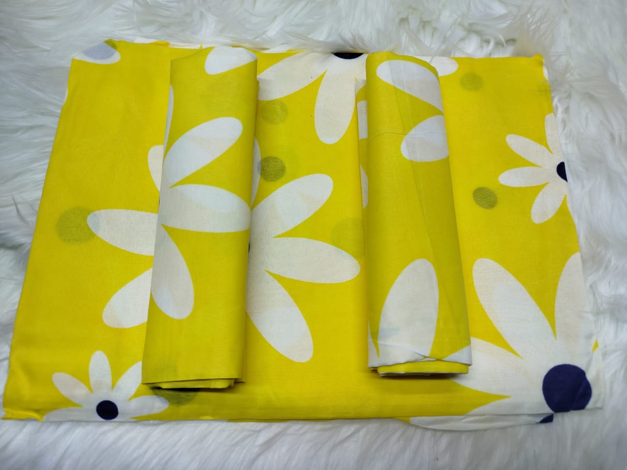 【 Promotion】5x6 Bedsheet Set 4 Pcs (2 Bedsheets & 2 Pillowcases)