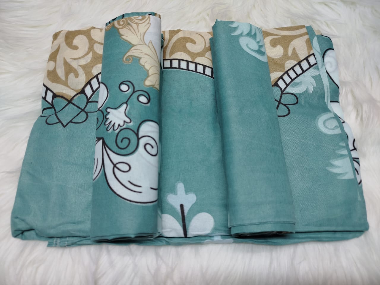 【 Promotion】5x6 Bedsheet Set 4 Pcs (2 Bedsheets & 2 Pillowcases)
