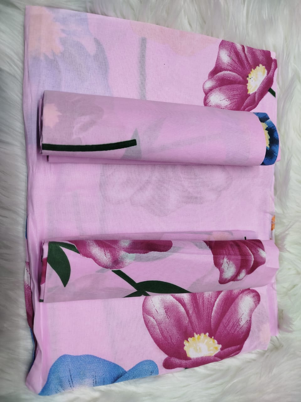 【 Promotion】5x6 Bedsheet Set 4 Pcs (2 Bedsheets & 2 Pillowcases)