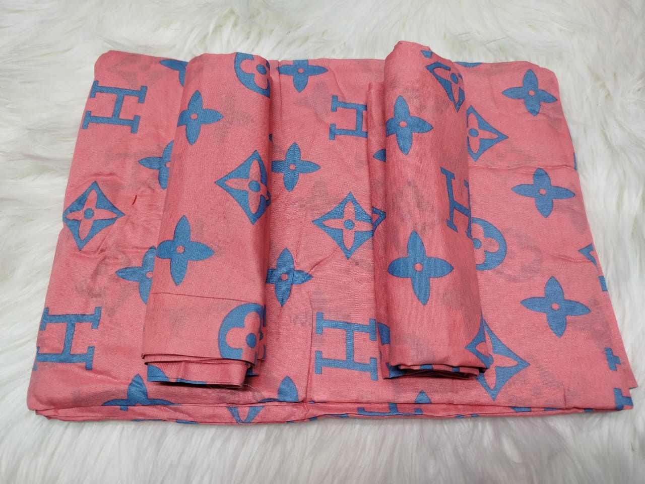 【 Promotion】5x6 Bedsheet Set 4 Pcs (2 Bedsheets & 2 Pillowcases)