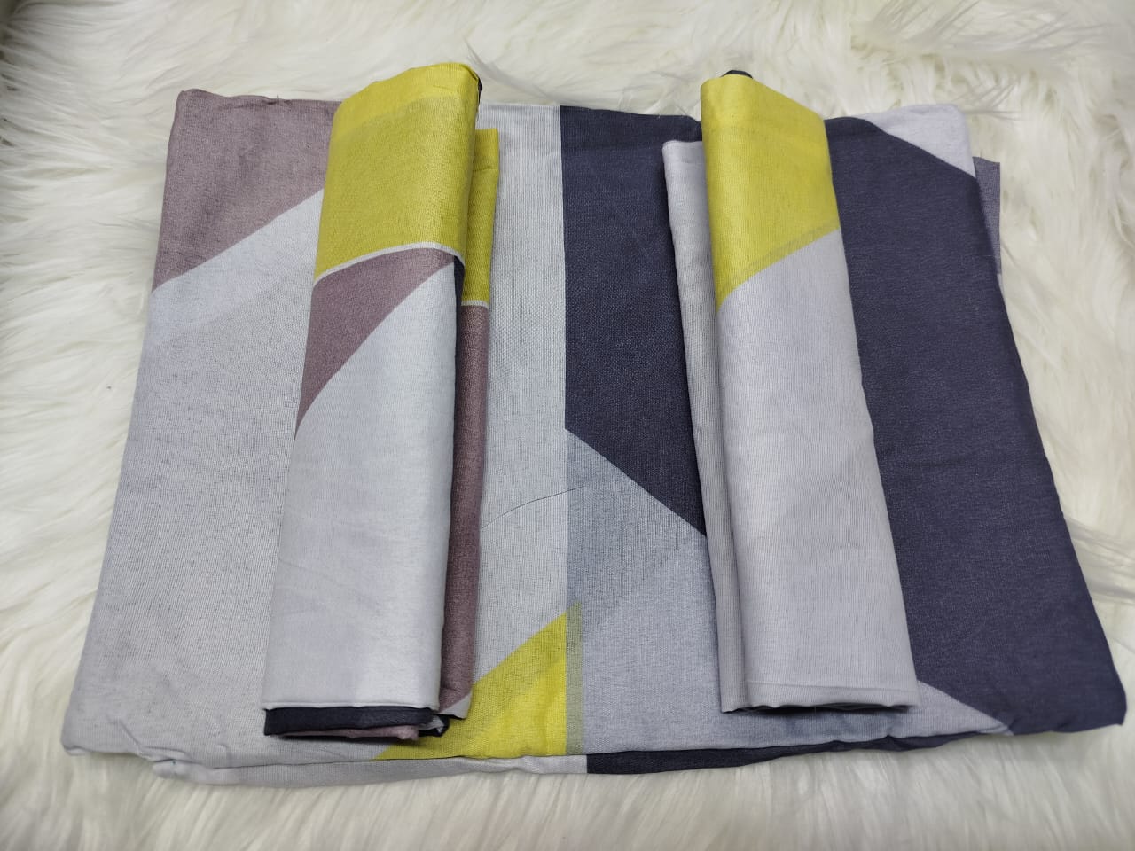【 Promotion】5x6 Bedsheet Set 4 Pcs (2 Bedsheets & 2 Pillowcases)