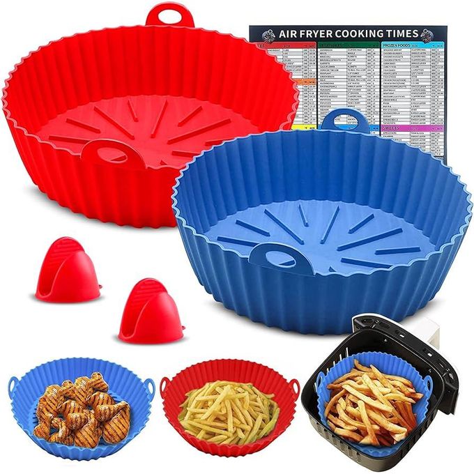 Durable Reusable Silicone Airfryer liners ,airfryer basket,oven accessories