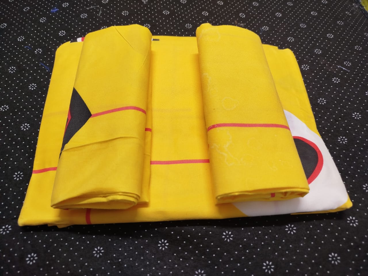 【 Promotion】5x6 Bedsheet Set 4 Pcs (2 Bedsheets & 2 Pillowcases)