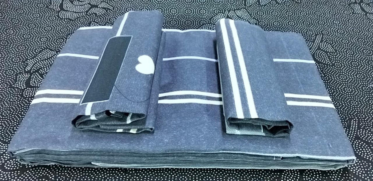 【 Promotion】5x6 Bedsheet Set 4 Pcs (2 Bedsheets & 2 Pillowcases)