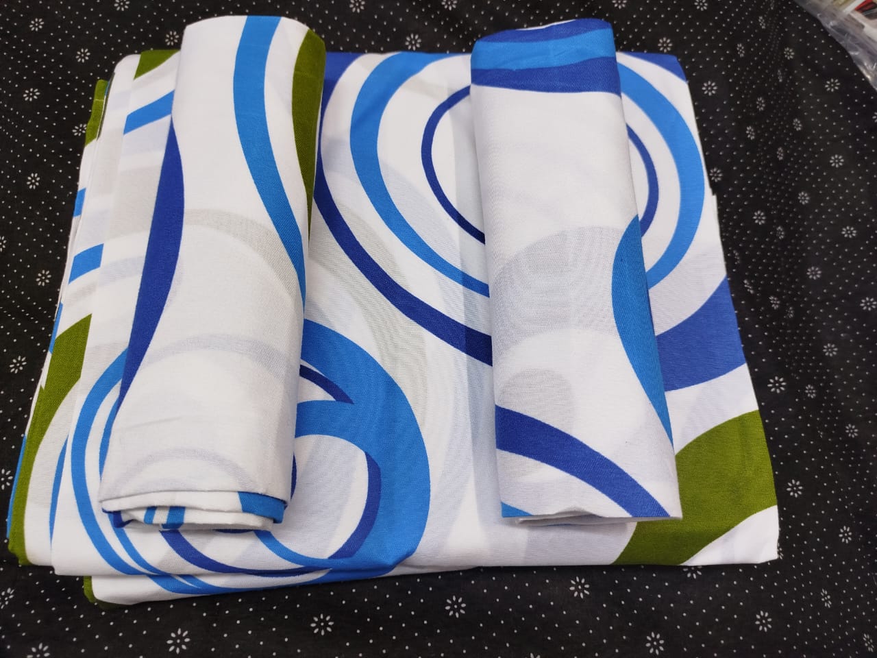 【 Promotion】5x6 Bedsheet Set 4 Pcs (2 Bedsheets & 2 Pillowcases)