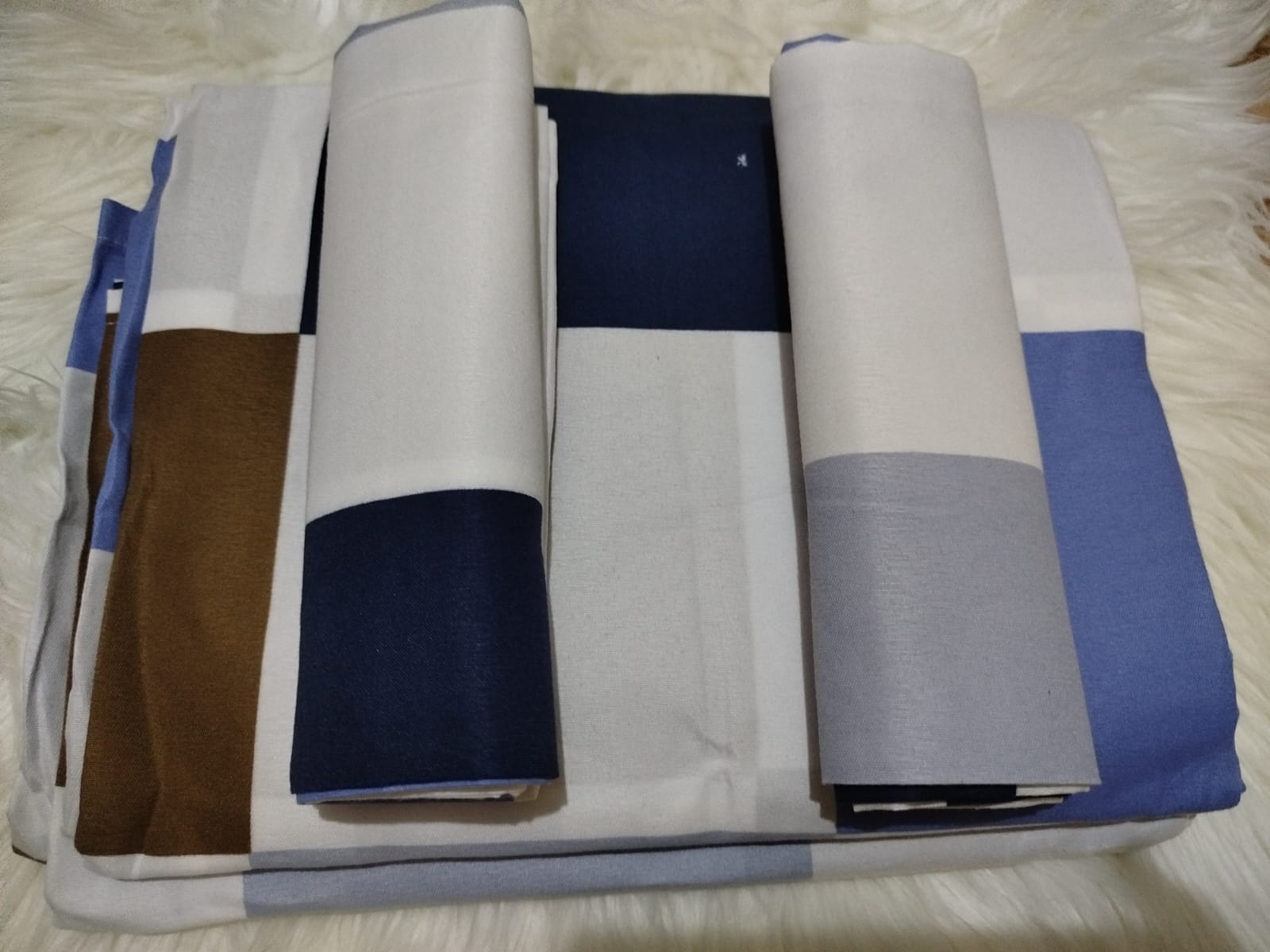 【 Promotion】5x6 Bedsheet Set 4 Pcs (2 Bedsheets & 2 Pillowcases)