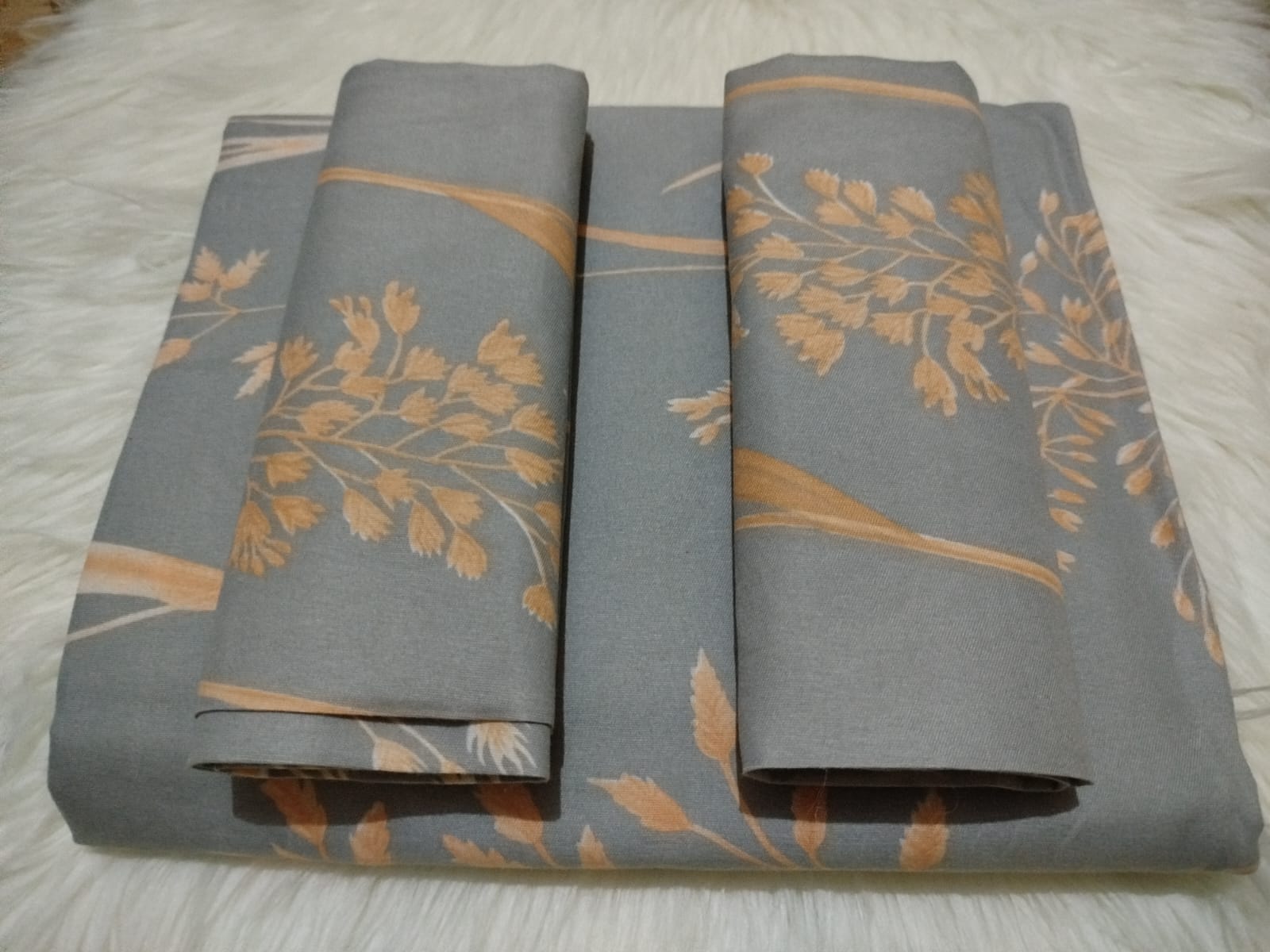 【 Promotion】5x6 Bedsheet Set 4 Pcs (2 Bedsheets & 2 Pillowcases)