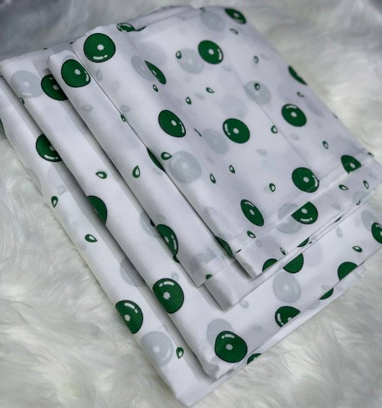 【 Promotion】5x6 Bedsheet Set 4 Pcs (2 Bedsheets & 2 Pillowcases)