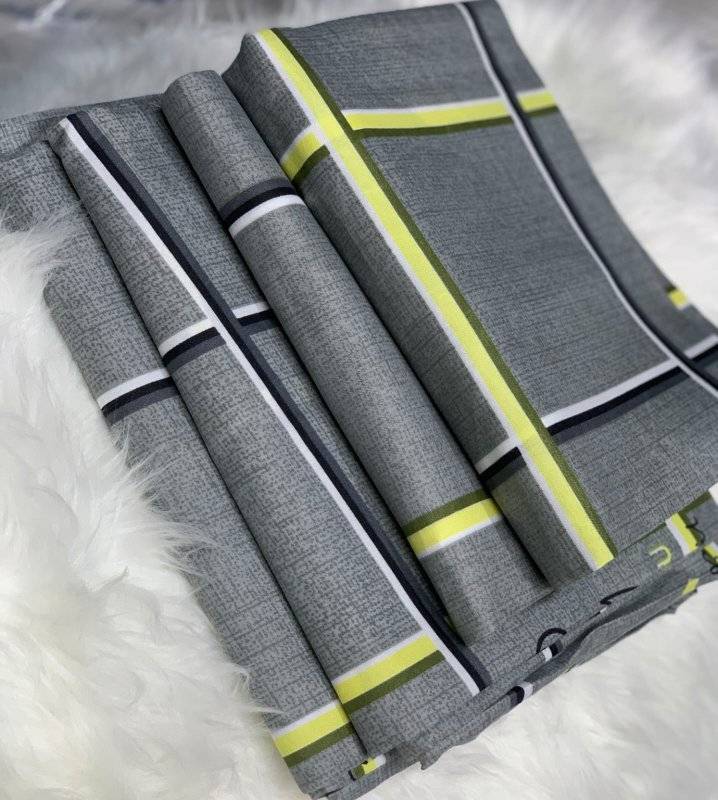 【 Promotion】5x6 Bedsheet Set 4 Pcs (2 Bedsheets & 2 Pillowcases)