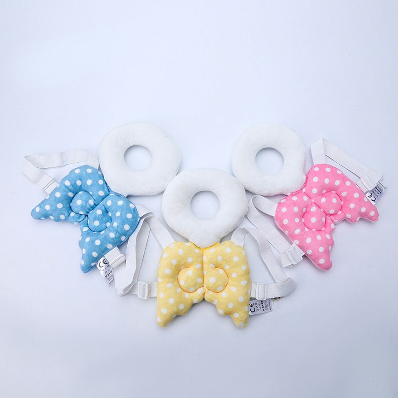 Baby Toddler Kids Head Cushion Protection Pillow Safety Pad For Crawling Walking Beige