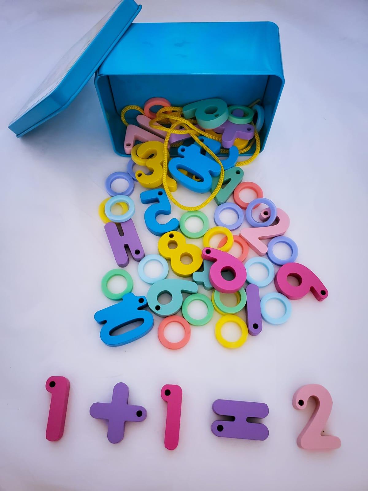 digital beaded toys,numbers and alphabets