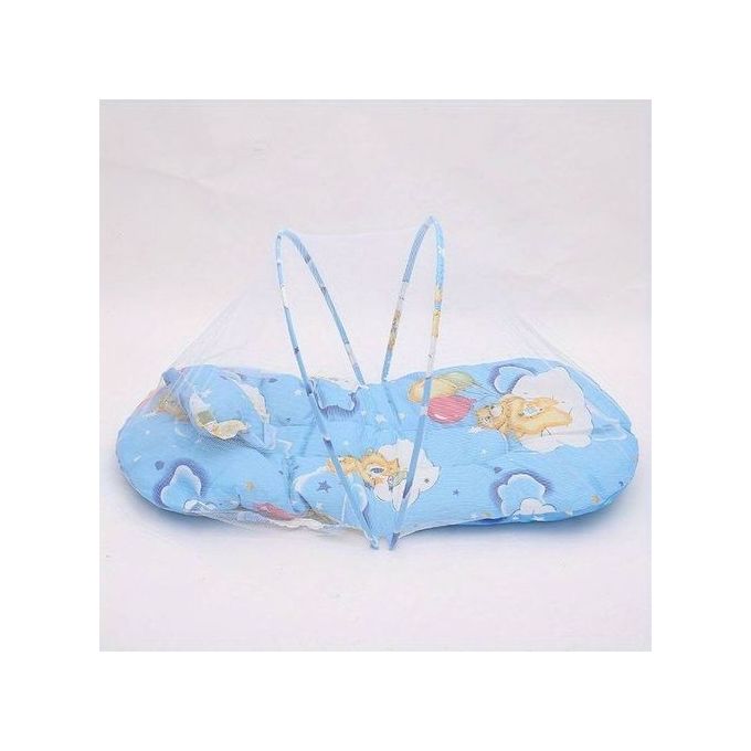 Washable Baby Folding Mosquito Net Baby Bed, Baby Mosquito Net Bed, Portable Travel Folding Baby Crib, Newborn Bed with Mosquito Net for Babies Foldable Baby Beach Tent for 0-3 Years Baby Mosquito Net