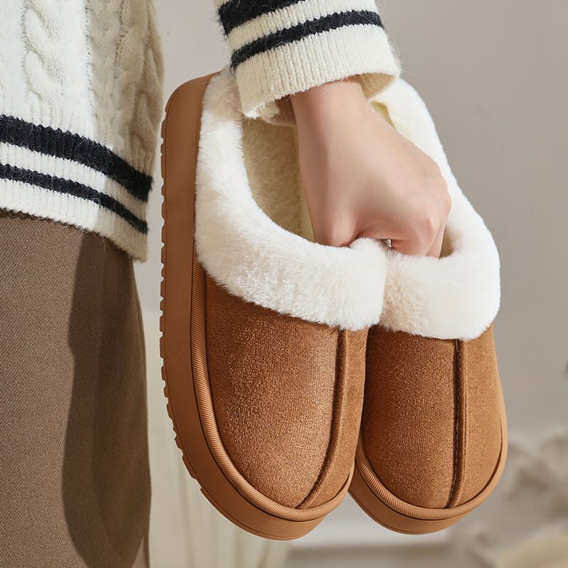FUZZY WARM INDOOR Slippers: Warm & Comfy, Anti-slip, Washable, Indoor/Outdoor, slippers