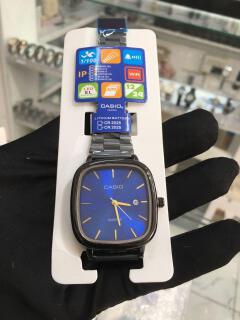 Men's Casio Watch Gold Black Silver