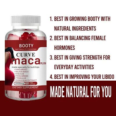 Curve Maca Plus 60 Capsules- Hip& Butt Enlargement