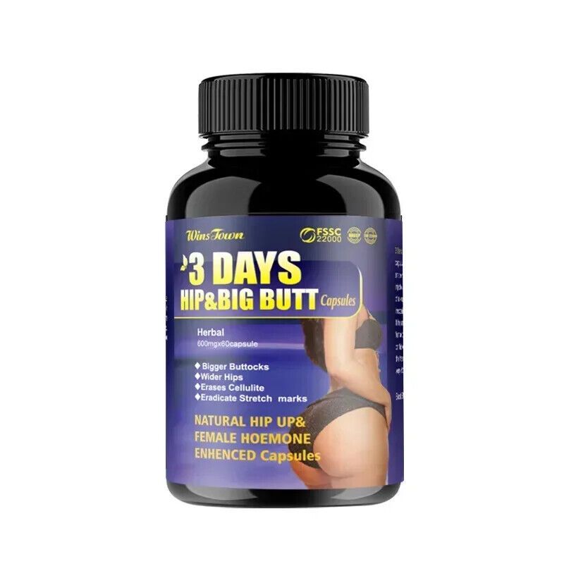 3 Days HIP & BIG BUTT ENHANCEMENT CAPSULES Winstown Original Hip Firming Capsules Hip Up & Buttocks Enlargement Capsule