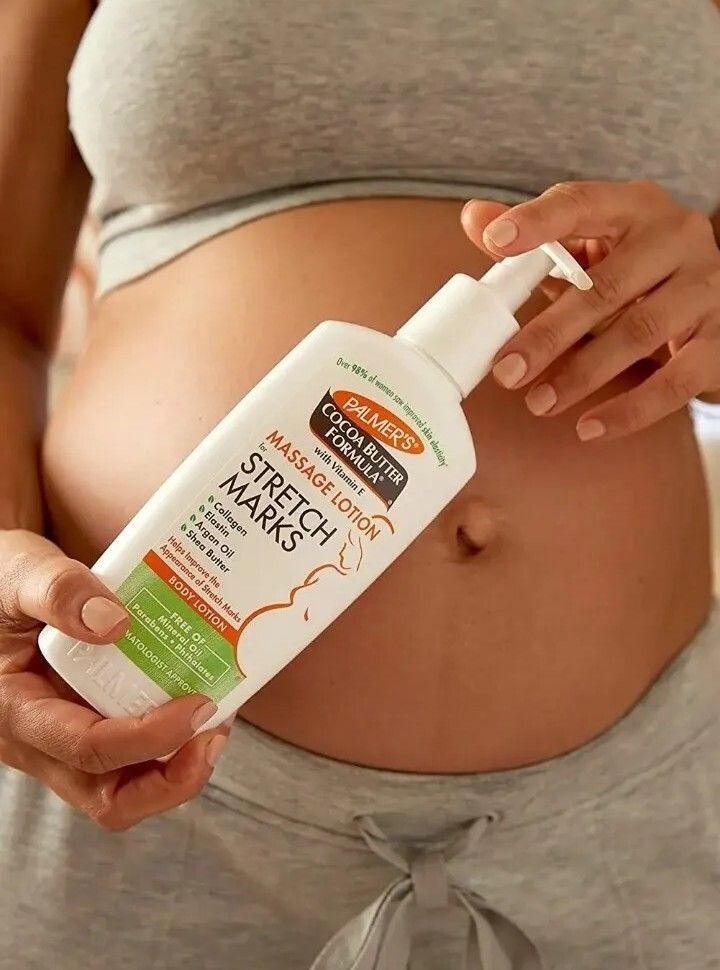 Palmer's Cocoa Butter Formula Massage Lotion For Stretch Marks, Pregnancy Skin Care Belly Cream Weight Fluctuation with Collagen, Elastin, Argan OIl and Shea Butter 250ml