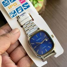 Men's Casio Watch Gold Black Silver