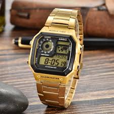 Casio World Time Illuminator | Men’s Digital Watch | 100M WR | Multi Alarms | 100 SEC Stopwatch | Countdown Timer | World Map for World Time | LED Light | LC Analog Display | 10 Year Battery