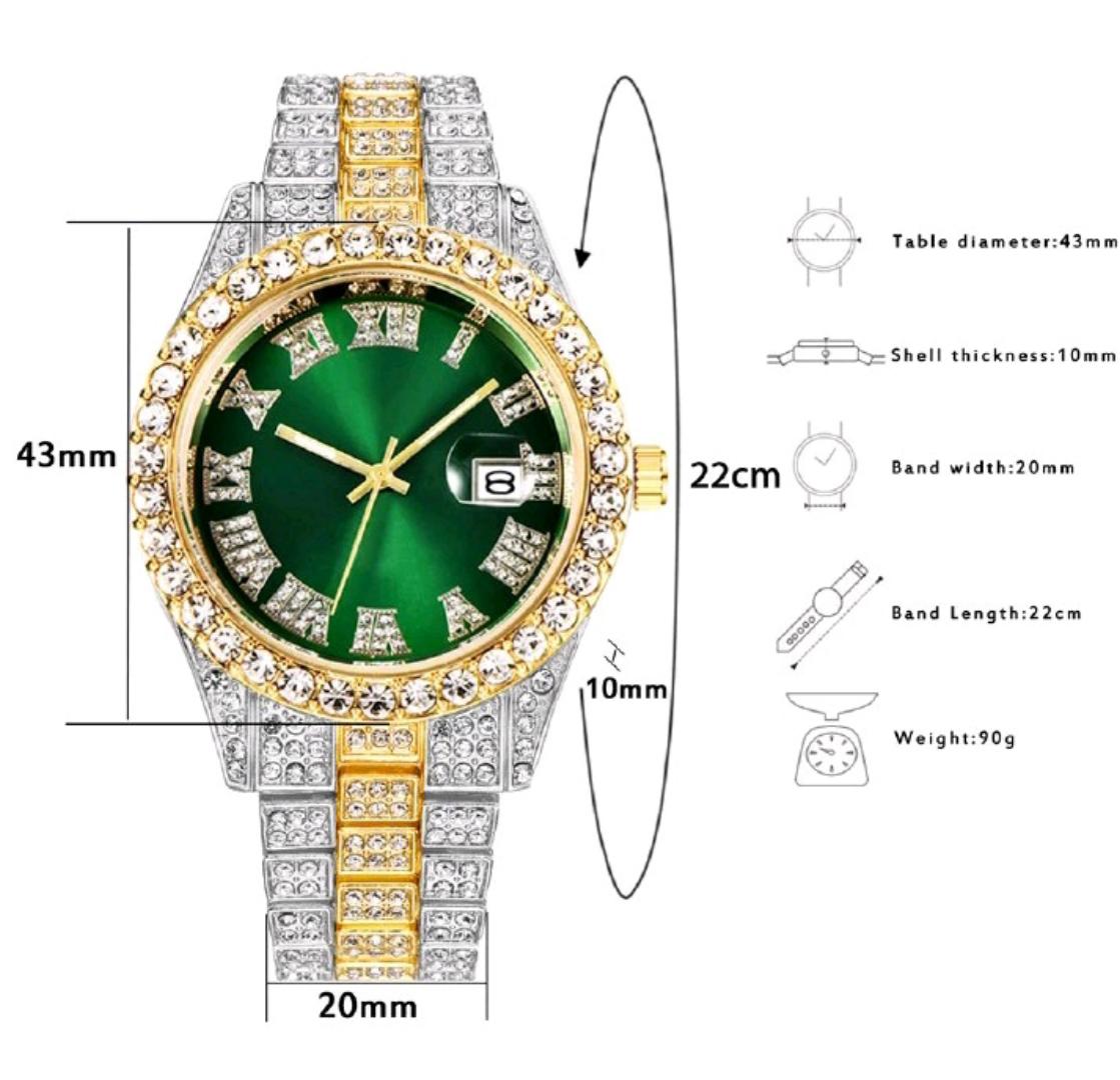 DANLEX FASHION LUXURIOUS WRIST WATCH