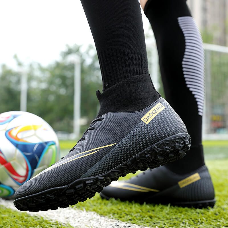Men Kids Fashion Soccer Shoes Cleats Team Sports Athletic Training TF/FG Turf Football Shoes Outdoor