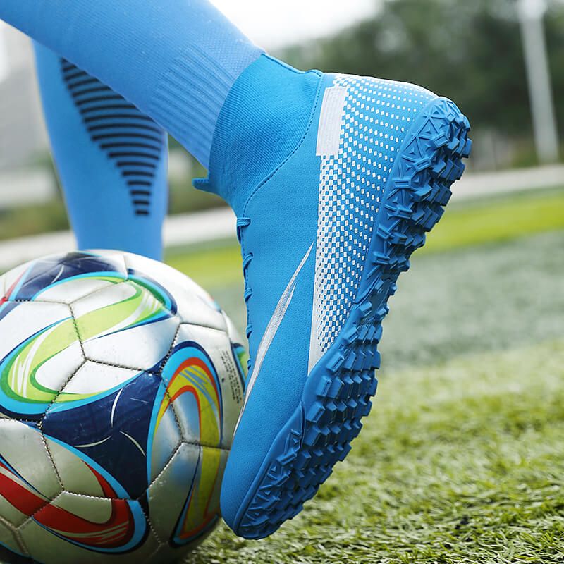 Men Kids Fashion Soccer Shoes Cleats Team Sports Athletic Training TF/FG Turf Football Shoes Outdoor