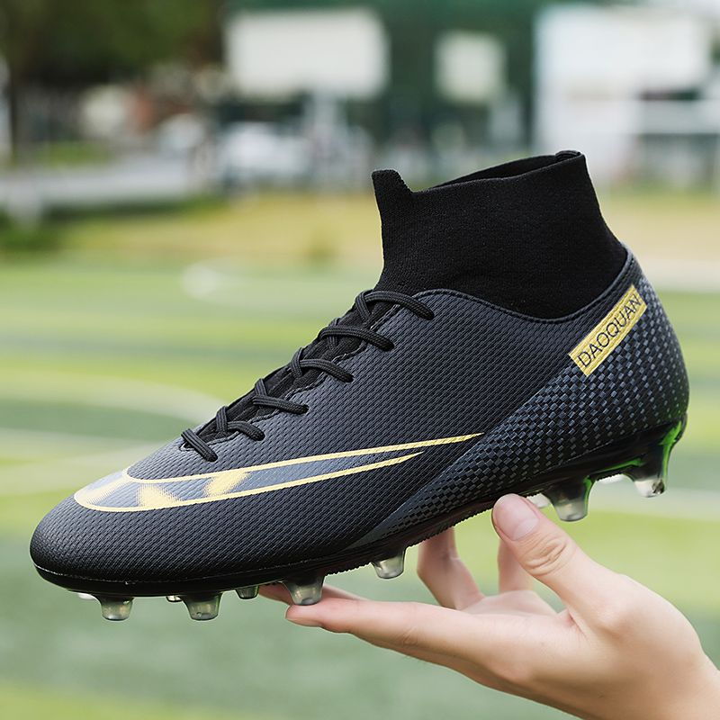 Men Kids Fashion Soccer Shoes Cleats Team Sports Athletic Training TF/FG Turf Football Shoes Outdoor