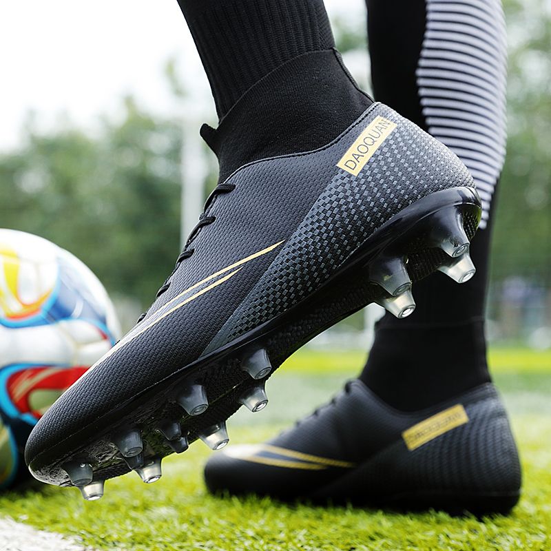 Men Kids Fashion Soccer Shoes Cleats Team Sports Athletic Training TF/FG Turf Football Shoes Outdoor