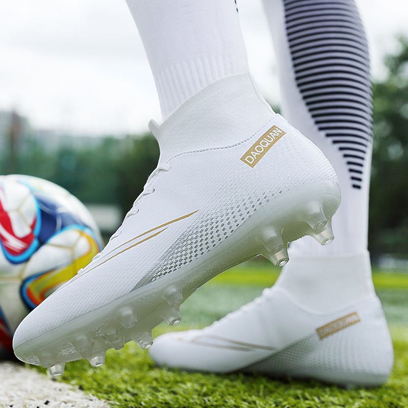 Men Kids Fashion Soccer Shoes Cleats Team Sports Athletic Training TF/FG Turf Football Shoes Outdoor