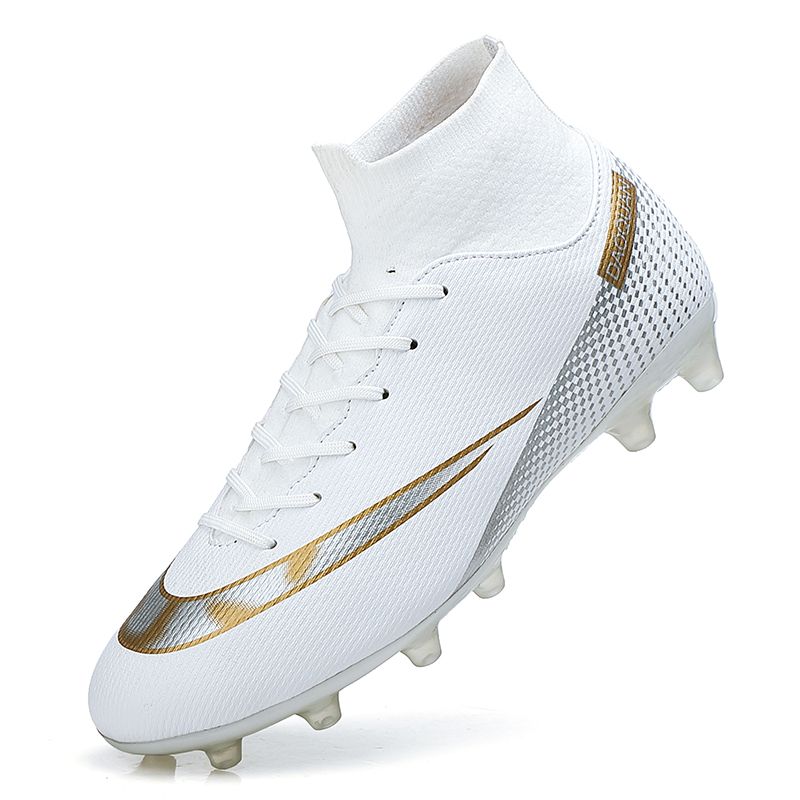 Men Kids Fashion Soccer Shoes Cleats Team Sports Athletic Training TF/FG Turf Football Shoes Outdoor