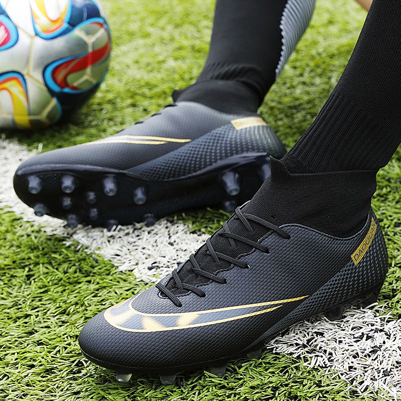 Men Kids Fashion Soccer Shoes Cleats Team Sports Athletic Training TF/FG Turf Football Shoes Outdoor