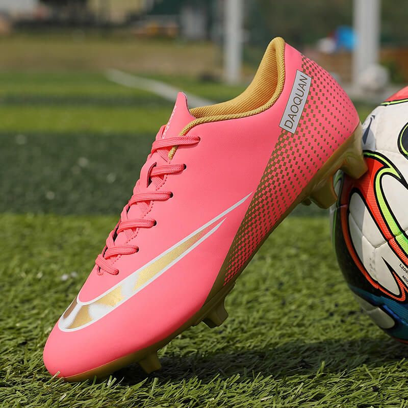 Men Kids Fashion Soccer Shoes Cleats Team Sports Athletic Training TF/FG Turf Football Shoes Outdoor