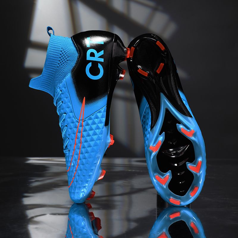 Men Kids Fashion Soccer Shoes Cleats Team Sports Athletic Training TF/FG Turf Football Shoes Outdoor