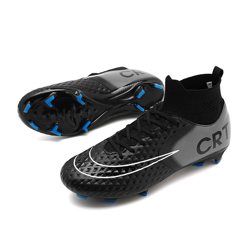 Men Kids Fashion Soccer Shoes Cleats Team Sports Athletic Training TF/FG Turf Football Shoes Outdoor