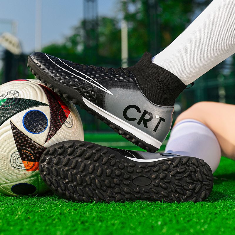 Men Kids Fashion Soccer Shoes Cleats Team Sports Athletic Training TF/FG Turf Football Shoes Outdoor