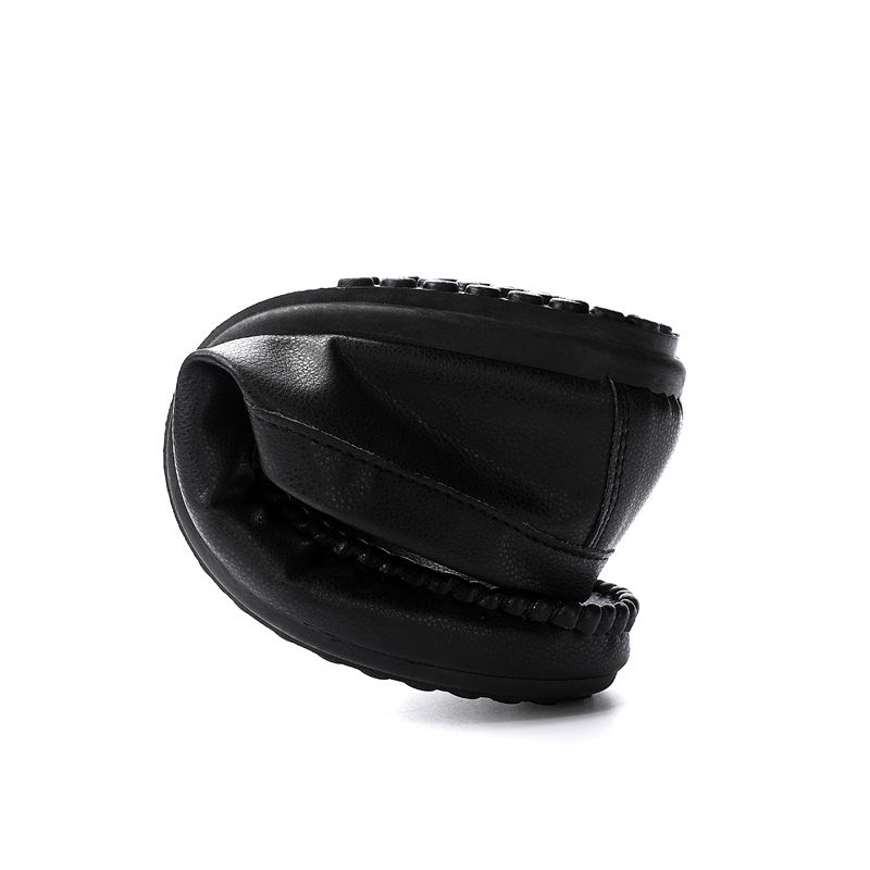 Men's Casual Loafers Slip On Leather Shoes Comfortable Driving Shoes Male Moccasins Classic Penny Loafer Flats Boat Shoes