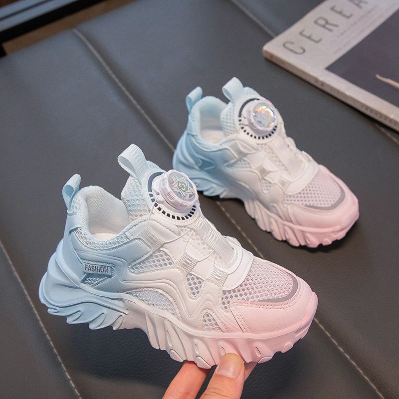 Kids Sneakers Girls Casual Shoes Unisex-Child Lightweight Breathable Athletic Running Tennis Walking School Shoes