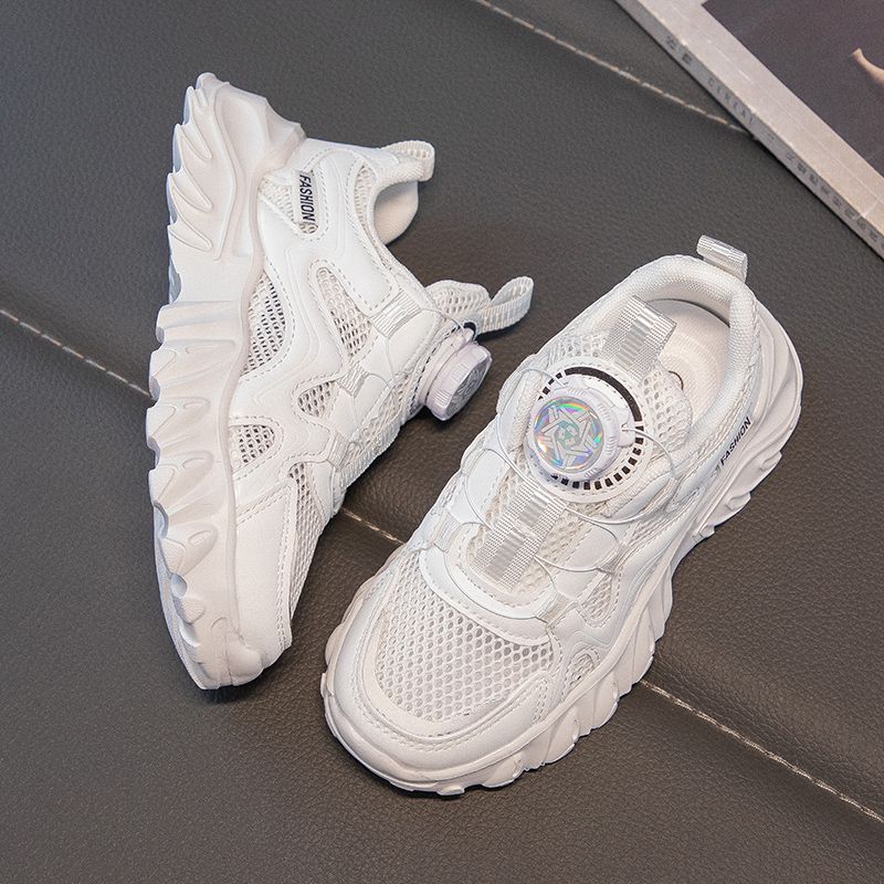 Kids Sneakers Girls Casual Shoes Unisex-Child Lightweight Breathable Athletic Running Tennis Walking School Shoes