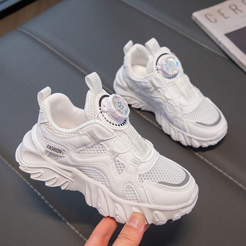 Kids Sneakers Girls Casual Shoes Unisex-Child Lightweight Breathable Athletic Running Tennis Walking School Shoes